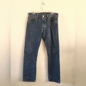 Levi's 501 blue jeans